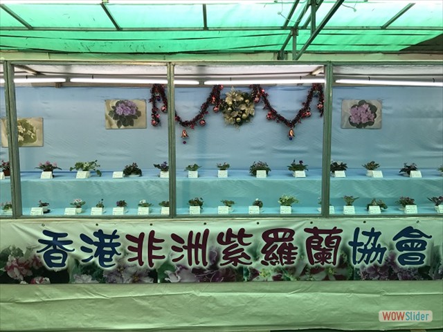 香港北區花鳥蟲魚展覽會2016 。本會會友作品參展。